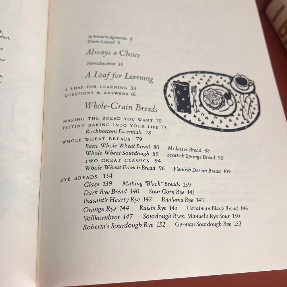 The Laurel's Kitchen Bread Book Laurel Robertson 1984 Whole Grain Baking Guide